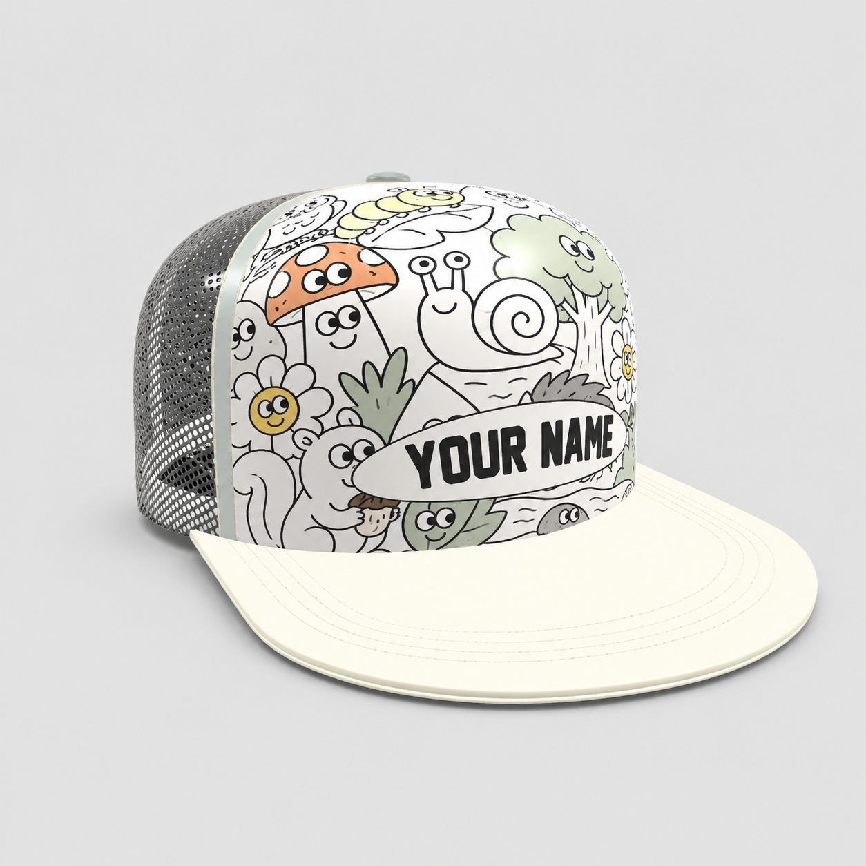personalized trucker cap